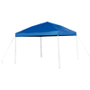 Flash Furniture Blue Pop Up Canopy Tent and Bi-Fold Table Set JJ-GZ10183Z-BL-GG